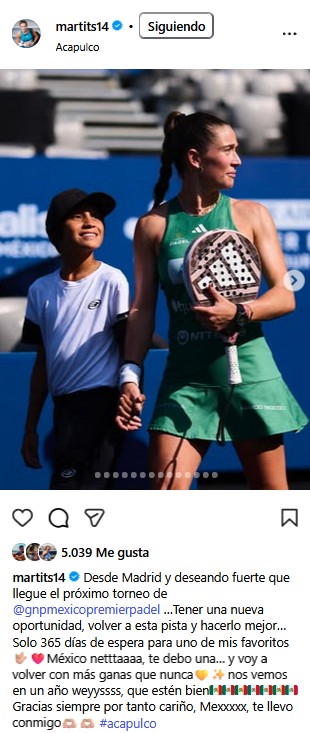 Martita Ortega en Acapulco