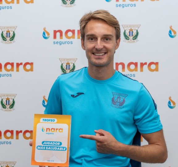 Nara Seguros activación de patrocinio con el Leganes